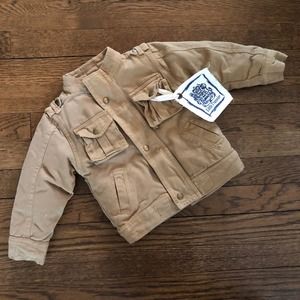 18T Toddler Removable Fleece Lined Cargo Pocket Jacket